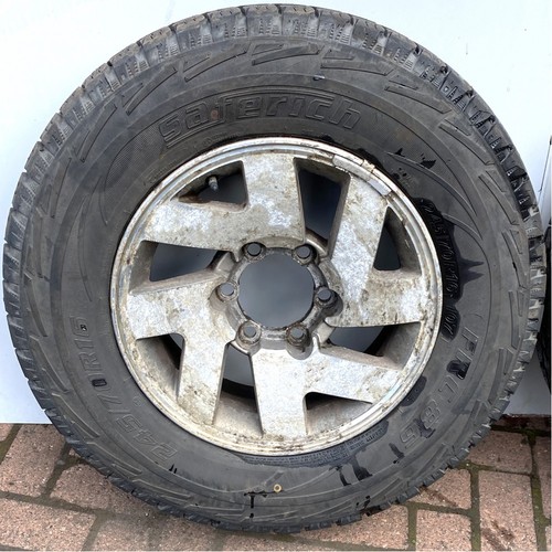 Alloy wheel and tyre for - and,